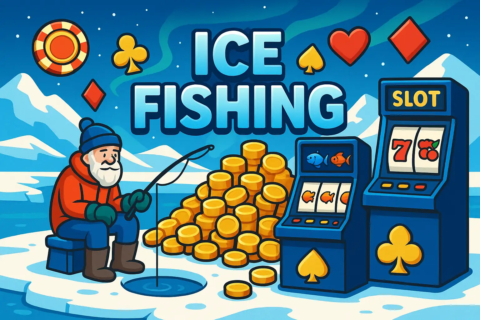 Por que escolher o Ice Fishing Game?